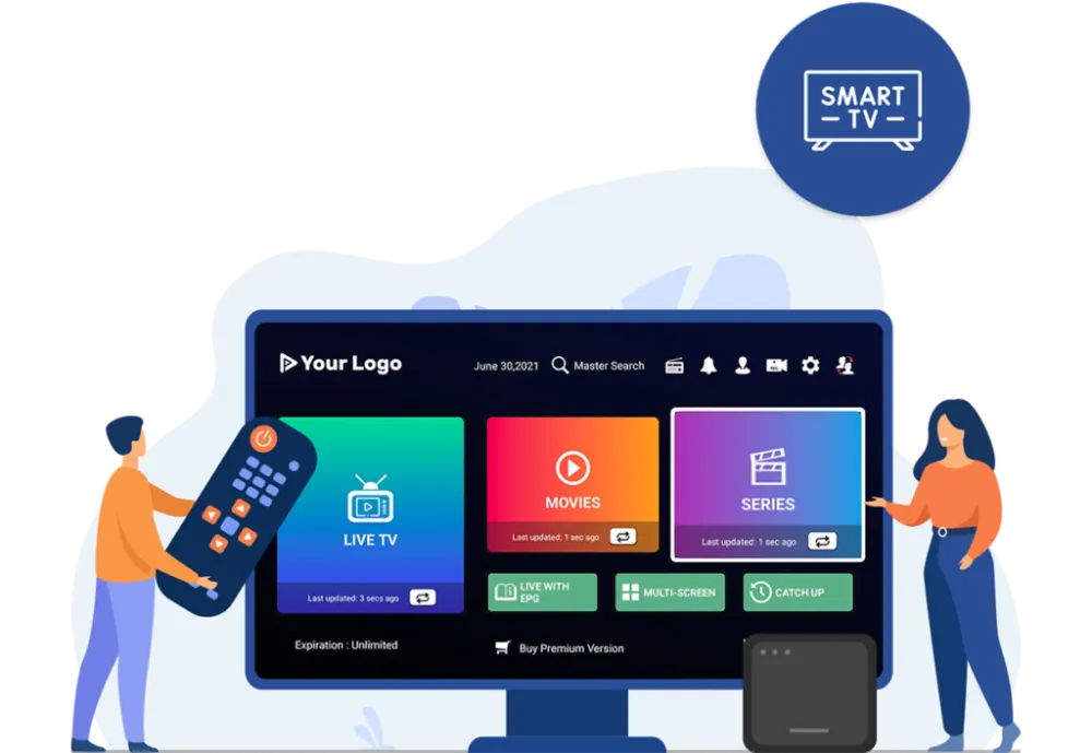 Installer un abonnement IPTV sur Smart TV